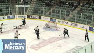 Estevan Bruins vs Battlefords North Stars Nov 19 2011 [upl. by Llet3]