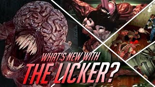 The Licker Resident Evil 2 Remake  Claire and The Licker Gameplay Analysis [upl. by Neetsirhc]