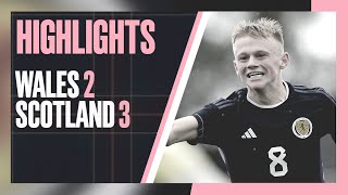 Wales U16 23 Scotland U16  202223 Victory Shield  Highlights [upl. by Korwun768]