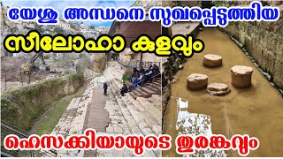 Pool of Siloam  Hezekiahs Tunnel City of David Jerusalemസീലോഹാ കുളംsanjovlogs2020 Vlog 171 [upl. by Googins]