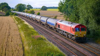 66185 6M00 Immingham to Kingsbury Elford 270724 [upl. by Urbannal]