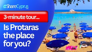 PROTARAS CYPRUS Is Protaras the place for you Watch our 3minute Protaras Cyprus Insight [upl. by Ecydnarb]