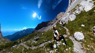 Dolomiti di Brenta  trail incorribile da sogno [upl. by Dohsar]