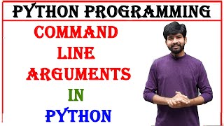 command line arguments in python  python  python programming  command line arguments [upl. by Nnyltak]