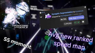 It happened again lol  Kyutatsuki  Synaptic Segmentation  9679 53845pp  BeatSaber [upl. by Notrab]