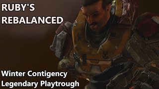 Jorge is Freddie Mercury  Halo Reach Modded Rubys Rebalanced Legendary Winter Contingency [upl. by Lebasy]