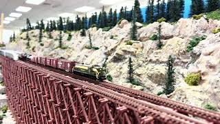 N Scale Kato CBampQ EMD E5A Silver California Zephyr [upl. by Trebo115]