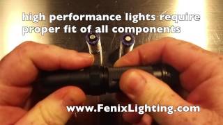 LED FLASHLIGHT FIXES from wwwFenixLightingcom [upl. by Vasquez]