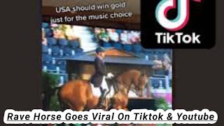 Olympic quotRave Horsequot goes viral on TikTok  Rages in Olympic Dressage Freestyle  MRN World News Tv [upl. by Oner]