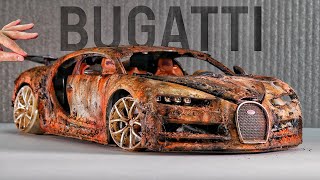 Restoration of a VERY FAST Hypercar  Restoration Abandoned Bugatti Chiron [upl. by Oniuqa]