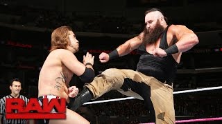 Braun Strowman vs Chase Silver Raw Oct 3 2016 [upl. by Ardnuhsal]