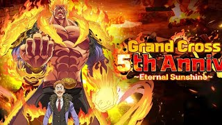 GRAND CROSS EPISODE DEMON KING VS ESCANOR THE ONE ☝️🌞🦁 [upl. by Thebazile]