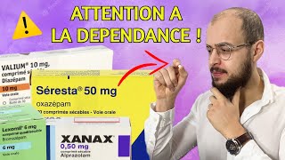 Xanax Lexomil Valium Seresta ce qu’il faut savoir sur les Benzodiazépines [upl. by Simonne]