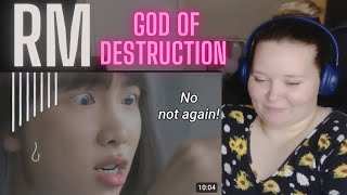 FIRST Reaction to RM  NAMJOON  GOD OF DESTRUCTION 😂 [upl. by Baggs]