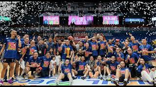 Letran Hymn Letran Squires Backtoback Champions of NCAA Season 99 with Lyrics [upl. by Matthia231]