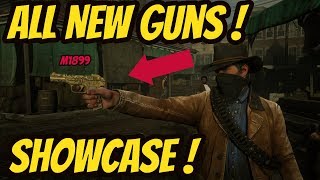 All NEW Guns Showcase  M1899 amp More  Red Dead Redemptio 2 Brutal Gameplay [upl. by Mikkel]