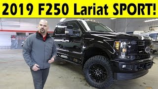 2019 Ford F250 Lariat Sport Exterior amp Interior Walkaround [upl. by Asir]