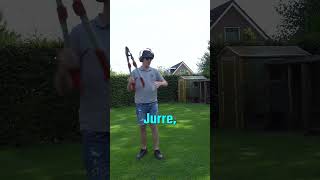 Jacco sloopt de verkeerde plant short shorts sketch funny comedy humor jurrevideo nature [upl. by Harlie]