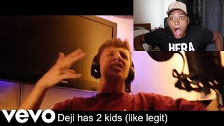 THE END OF KSIS BROTHER Diss Track Ft The Sidemen DEJI HAS 2 KIDS Reaction to [upl. by Joya260]