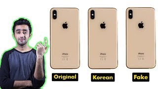 Korean iPhone vs Original iPhone vs Clone iPhone  Fake   How to Find Difference [upl. by Crescin]