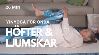 Yinyoga för onda höfter och ljumskar [upl. by Sedgewick]