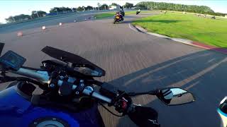 Motor Circuit Training  MCT Midland Circuit Lelystad  Yamaha MT09 [upl. by Allbee]