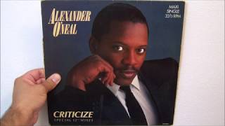 Alexander ONeal  Criticize 1987 A cappella [upl. by Goodspeed482]