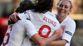 England v Croatia 30 Match Highlights and Goals  UEFA Womens Euro 2013 Qualifier [upl. by Einner]