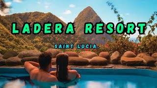 Ladera Resort  St Lucias Most Romantic Luxury Resort  Robot Estate Soufriere  Saint Lucia [upl. by Irpak585]