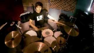 Derelict  Olympic Drums  Jordan Perry Technical Death Metal [upl. by Itsa800]