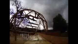 Timberline Geodesics Dome Raising [upl. by Aissac55]