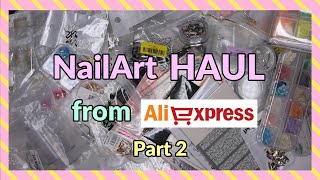 AliExpress NailArt Haul  WITH LINKS  Part 2 [upl. by Atikcir]