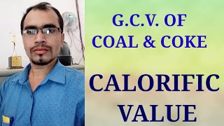 GROSS CALORIFIC VALUE OF COAL [upl. by Tseng]