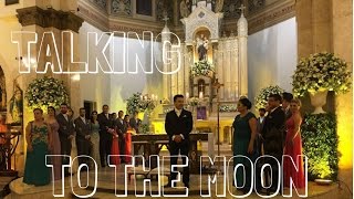 Talking To The Moon Bruno Mars Violino Instrumental Casamento  Coral Orquestra [upl. by Joappa]