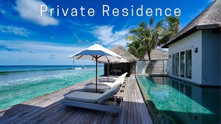 Naladhu Private Island Maldives Two Bedroom Beach Pool Residence  Full Tour Resort in Maldives [upl. by Odrude]