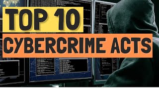 Top 10 Most Common Cybercrime Acts [upl. by Delos608]