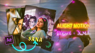 Tere vaaste  Ae Inspired  alight motion vs after effects  XML presets by ​⁠quotTheEditz663 [upl. by Camila683]