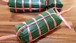 Part 1 Sticky Rice and Mung Bean Cakes Banh Tet  Making the Filling [upl. by Phipps]