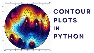 Python XYZ Plots  Part 1 Contours  Matplotlib Tutorials [upl. by Dorian]