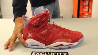 Air Jordan 6 Retro X Slam Dunk Unboxing Video at Exclucity [upl. by Airamat]