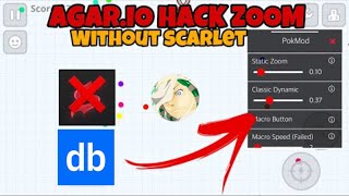 TUTORIAL AGARIO ZOOM MOD WITHOUT SCARLET NEW METHOD DB PCIOS AGARIO MOBILE [upl. by Natan56]