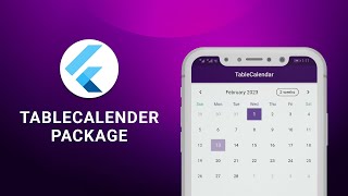 Table Calendar in Flutter  The Right way [upl. by Nylirehc]