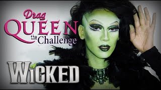 Drag Queen quotThe Challengequot  quotWICKED MAKEUPquot BY Odile [upl. by Neelia]