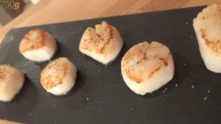 Comment cuire une coquille SaintJacques   750g [upl. by Laro]