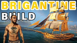 Brigantine Ship Build Guide  Fastest Ship in the game ► Skull amp Bones [upl. by Ysied]