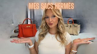 PRÉSENTATION DE MES SACS HERMÈS COMMENT AIJE RÉUSSI À LES OBTENIR [upl. by Torbert]