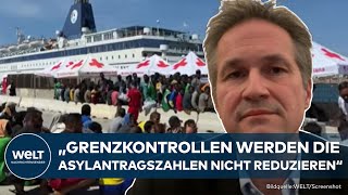 DEUTSCHLAND Experte warnt Stationäre Grenzkontrollen allein lösen nicht das Migrationsproblem [upl. by Ikcir]