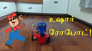 உஷார் ரோபோட்   Obstacle avoider robot [upl. by Forbes709]