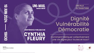 Conférence de Cynthia Fleury mercredi 19 juin 2024 à UniMail [upl. by Milty]