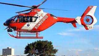 Helicopter Eurocopter EC 135 T2 Take Off Video [upl. by Douglass730]